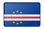 Cape Verde flag (bevelled)
